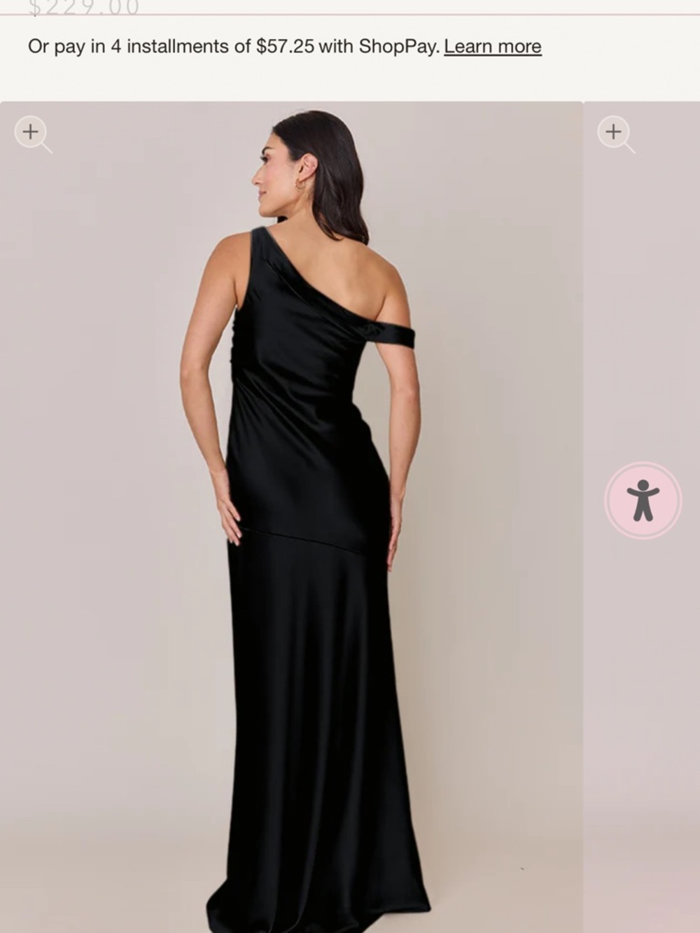 Livvy Satin Dress